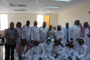 Dean of Jamoum University College Honors Affiliates of Chemistry Department